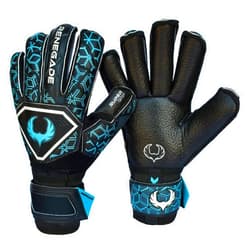 Renegade GK Triton Goalie Gloves with Microbe-Guard (Sizes 5-11, 3 Styles, Level 2) Pro-Tek Fingersaves & Durable 3.5+3MM Super Grip | Great Hard Ground Goalkeeper Glove | Based in The USA