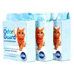 Daskove Cat Litter Daskove - 18 LBS Clumping & Odor-Control, Natural Unscented Kitty Litter with Activated Carbon, Low Dust & Tracking, Flushable Litter for Tidy Cats