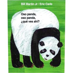 Spanish Edition by Bill Martin Jr. (Author), Eric Carle (Illustrator), Teresa Mlawer (Translator) & 0 more Oso panda, oso panda, ¿qué ves ahí? / Panda Bear, Panda Bear, What Do You Hear? (Spanish Edition) (Brown Bear and Friends)