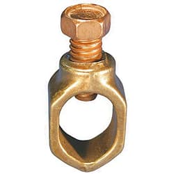 CAI - NVENT ERICO NVENT ERICO Grounding Connector, Bronze, Acorn Type, 8 Solid to 2 Stranded Conductor Size