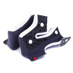 Shoei VFX-Evo Cheek Pad 43 Motorcycle Helmet Accessories - Black/One Size
