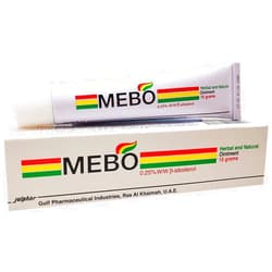 MEBO Burn Cream Skin Ointment Wound & Scar Care Fast First Aid Health Beauty Care (1 Tube = 15 grams)