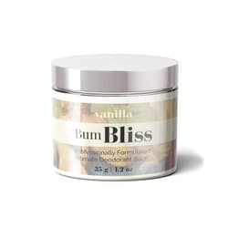 Bloomsdays Bum Bliss Intimate Deodorant Balm -(Vanilla) Odor Neutralizer for your Bum, Privates & Armpits - No Peroxide, No Rinse, Gentle Leave-In Formula that Works Instantly - For Fans of Comfort