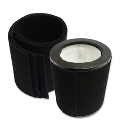 PUREBURG Replacement Filter Set Compatible with TaoTronics TT-AP008 & Gukify AP008 Air Purifiers,H13 HEPA Activated Carbon Pre-Filter 3-Stage Filtration Air Clean VOCs Odor