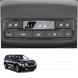 LUWU 2PCS LUWU for 2020-2024 Hyundai Palisade Screen Protector 2023 Palisade SE/SEL/XRT/Limited/ Calligraphy Screen Protector Palisade 2023 Accessories 2023 Palisade Rear Row Climate Screen Protector PET Plastic Palisade Touchscreen Protective Film Anti-glare (Rear Row Climate Screen)