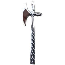 AAR Scottish Kilt Pin Battle Axe Antique and Silver Finish