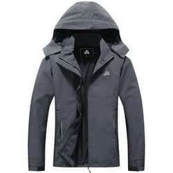 MOERDENG Women's Waterproof Rain Jacket Lightweight Raincoat Hooded Hiking Jacket Softshell Windbreaker