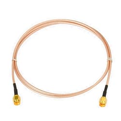 Bingfu SMA Male to SMA Male RG316 Coaxial Jumper Cable 1m 3 feet for LNA Low Noise RTL SDR Dongle ADS-B Receiver VNA Vector Network Analyzer Antenna SWR Meter Spectrum Analyzer