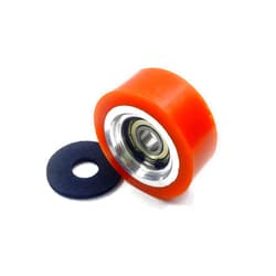 Delixike Orange Roller Bearing Compatible With Alliance, Huebsch, Speedqueen - Dryer Support Roller Bearing