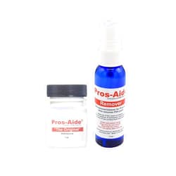 Pros-Aide The Original Adhesive 1 oz with Remover Cleaner Spray 2 oz Set by ADM Tronics for Movie FX Make-up and Professional Prosthetic Applications