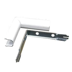 Wiremold Legrand Wiremold BWH7 Metal Raceway for Extending Power, 700 Series, Inside Elbow, White (1 Pack)