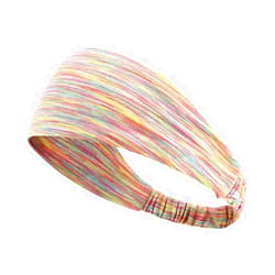 Generic Sports Headband Female Fitness Yoga Running Wicking Sweat Breathable Ice Silk Material Female