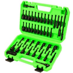 SWANLAKE GARDEN TOOLS 55-Piece Magnetic Nut Driver Set, Metric & SAE 1/4