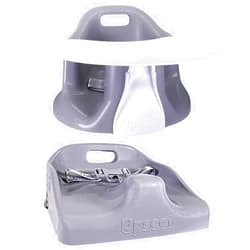 Upseat Baby Floor and Booster Seat and Upseat Boost Toddler Booster Seat for Dining Table, Ergonomic Bundle Set