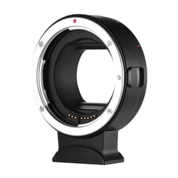 Generic EF-EOSR Auto Focus Camera Lens Adapter Ring is Image Stabilization Electronic Aperture Control EXIF Information Replacement for EF EF-S Lens to EOS R RF Mount Full Frame Cameras, Black