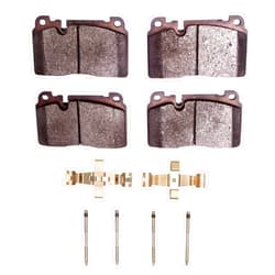 Dynamic Friction Company 5000 Euro Ceramic Brake Pads and Hardware Kit