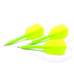 CUESOUL KOFF AK6 Slim Dart Stem with AK4 Moulded Flights,Set of 3 pcs