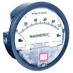 Dwyer Instruments, Inc. 2001 Series 2000 Magnehelic Differential Pressure Gage