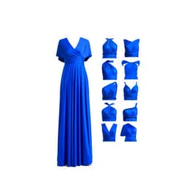 72styles Infinity Dress with Bandeau, Convertible Bridesmaid Dress, Long, Plus Size, Multi-Way Dress, Twist Wrap Dress