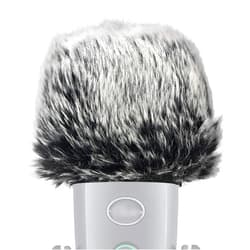SUNMON Mic Furry Windscreen Muff for Blue Yeti Nano Condenser Microphone, Mic Cover Microphone Fur Pop Filter by SUNMON