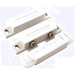 Seco-Larm SM-200Q/W Screw-Terminal Surface-Mount Magnetic Contacts, White, 3/4