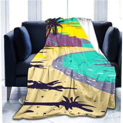 MULIHU Main Bay Beach in The Virgin Islands National Park On The Island of St. John in The Caribbean Sea Throw Blanket 40