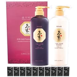 DAENG GI MEO RI - Ki Gold Premium Shampoo, Treatment, and Travel Pouch Set (10ml Pouch)