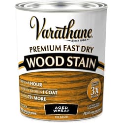 Varathane 333660 Premium Fast Dry Wood Stain, Quart, Aged Wheat