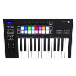 Novation Launchkey 25 [MK3] MIDI Keyboard Controller - Seamless Ableton Live Integration. Chord Mode, Scale Mode, and Arpeggiator — All the software you need for Music Production.