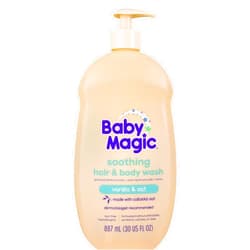 Baby Magic Soothing 30 Fl Oz & Gentle 16.5 Fl Oz Hair & Body Washes Bundle