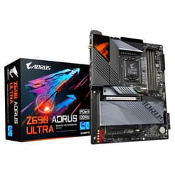 Gigabyte Z690 AORUS ULTRA ATX Motherboard - Supports 12th Gen Intel Core Processors (LGA 1700), 16+1+2 Digital VRM, DDR5-6200(OC) Memory, Fully Covered Thermal Design, 4x PCIe 4.0 M.2 & WIFI6 802.11ax