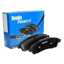 Bendix Priority1 CFC1838 Ceramic Front Brake Pads for Jaguar E-Pace 2019-2018, XE 2017-2016, Land Rover Discovery 2016-2014, Discovery Sport 2019-2015, Range Rover Evoque 2018-2016