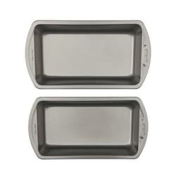 GoodCook Set of 2 Medium Non-Stick 8” x 4” Bread Loaf Pans – Loaf Bread Pan for Baking, Steel Bread Baking Supplies, Baking Pans for Meatloaf, Breads, Cakes, Brownies, Lasagnas, Casseroles