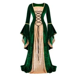 Haorugut Renaissance Dress Women Medieval Dress Renaissance Costumes for Women Fairy