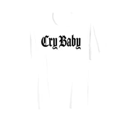 Cry Baby Old English Design Studio CRY BABY Old English Design T-Shirt