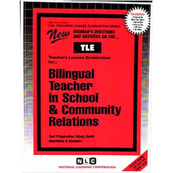 National Learning Corporation Bilingual Teacher in School & Community Relations (Teachers License Examination Series)
