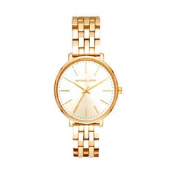 Michael Kors Pyper Three-Hand Gold-Tone Stainless Steel Women's Watch (Model: MK3898)