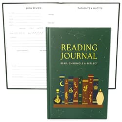ZICOTO Beautiful Reading Journal for Book Lovers - Sturdy Hard Cover Journal Makes a Great Gift for Readers - The Perfect Tracker with Reading Log & Review Pages For Keeping Notes on Your Favorite Books