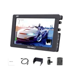 FEELWORLD FW703 7 Inch DSLR On Camera Field Monitor 3G SDI 4K HDMI Input Output Video Assist Peaking Focus IPS Full HD 1920x1200