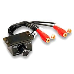 Honeshop PAC Audio Universal Bass Knob (LC-1) - Black - Remote Control - Audio Accessory - Compatible with All Devices - Solid State Amplifier - 1 Band - 2 Output Channels