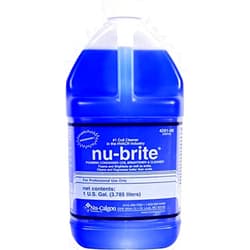 Nu-Calgon 4291-08 Nu-Brite Condenser Coil Cleaner, 1 Gal x 4, Case of 4