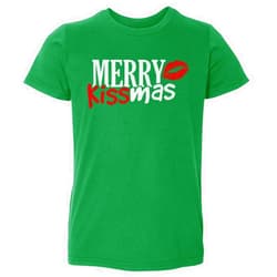 500 LEVEL Merry Kissmas Christmas Toddler Shirt
