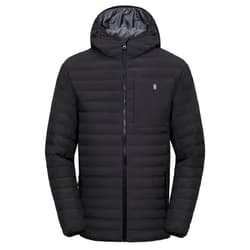 Little Donkey Andy Men's Warm Waterproof Puffer Jacket Hooded Windproof Winter Coat with Recycled Insulation