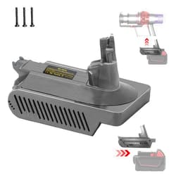 YMWLKJ for Dyson V10 Battery Adapter, Convert for Milwaukee M18 18V Battery to Power for Dyson V10 SV12 Battery Replacement, Fit for Dyson V10 Vacuum Cleaner (NOT Fit for V10 Slim, V11 Series)