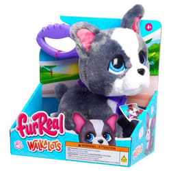 FurReal Walk-A-Lots French Bulldog, 8 Inch Tall Interactive Toy Dog, for Boys and Girls, Ages 4 and Up by Just Play, Kids Toys for Ages 4 Up by Just Play