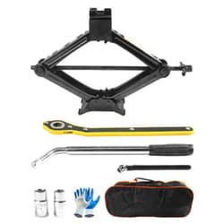 SCUARI Car Jack,Car Jack and Stand Kit,2 Ton Scissor Jack,Car Accessories Car Emergency Kit with Lug Wrench,Jack for Car,Car Jack Lift,Scissor Jack for Car,Portable Tire Changing Kit for Car SUV