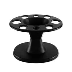 Lazyfun Round Hair Styling Tools Stand Professional Salon Brushes Organizer Scissors Roll Comb Container Accessories Holder Hair Tools Stand
