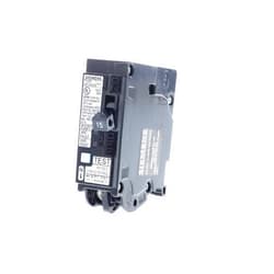 Siemens Q115DFN 15 Amp 1-Pole Dual Function (CAFCI/GFCI) Plug-On Neutral Circuit Breaker, Black