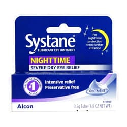 Systane Nighttime Lubricant Eye Ointment 3.5g Tube