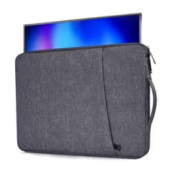 CaseDeer Portable Monitor Case 17.3 Inch, Carrying Computer Bag Compatible with ASUS UPERFECT ViewSonic Portable Monitor, Space Grey